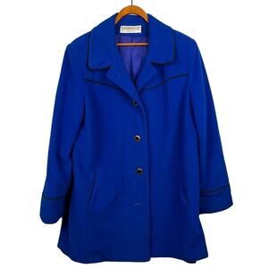 Vintage Kashmiracle faux cashmere longline jacket